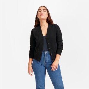 Everlane Cashmere/Wool Blend ReCashmere Varsity Cardigan Women’s XXS